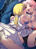 Amazing babes in anime pics are having lesbian softcore session
