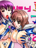 Tied and gagged, these awesome anime hotties wait for multiple penetrations
