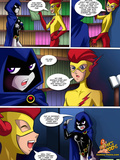 Teen Titans - Raven X Kid Flash