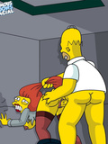 Simpsons - Homer fucks assistant