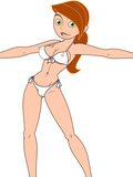 Kim Possible - The real big collection of sexy cheerleader Kim