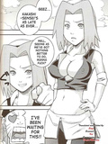 Ino and Sakura applied porn jutsu