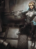 Young and sexy StarCraft babe Nova in sex pictures and comics