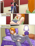 Hot BDSM Comics with redhead and brunette teens girls