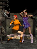 3D Scooby Doo Porn Pictures with horny monsters
