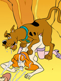 Real hardcore fetish cartoon Scooby Doo porn comics