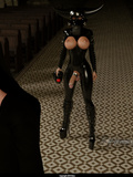 Hardcore BDSM fuck in the church - 3d sex pics