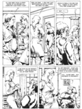 Black and white sex comics with horny babes