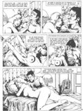 Black and white sex comics with horny babes