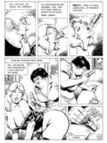 Blonde BDSM lover in sexy lingerie in xxx comics
