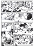 Black and white manga comics with sexy girls