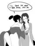Cartoon slut Korra loves to play lesbian games