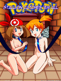 Young girls have pokemon with big cock that always ready for fuck