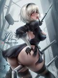 Sexy 2B from NieR Automata