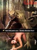 Reptile Monster Fucks Brunette