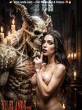 Demon and Goth Babe Porn Art