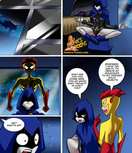 Teen Titans - Raven X Kid Flash