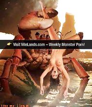 Crab Monster Porn
