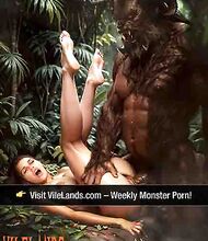 Hairy Beast Monster Fucks Brunette - VileLands