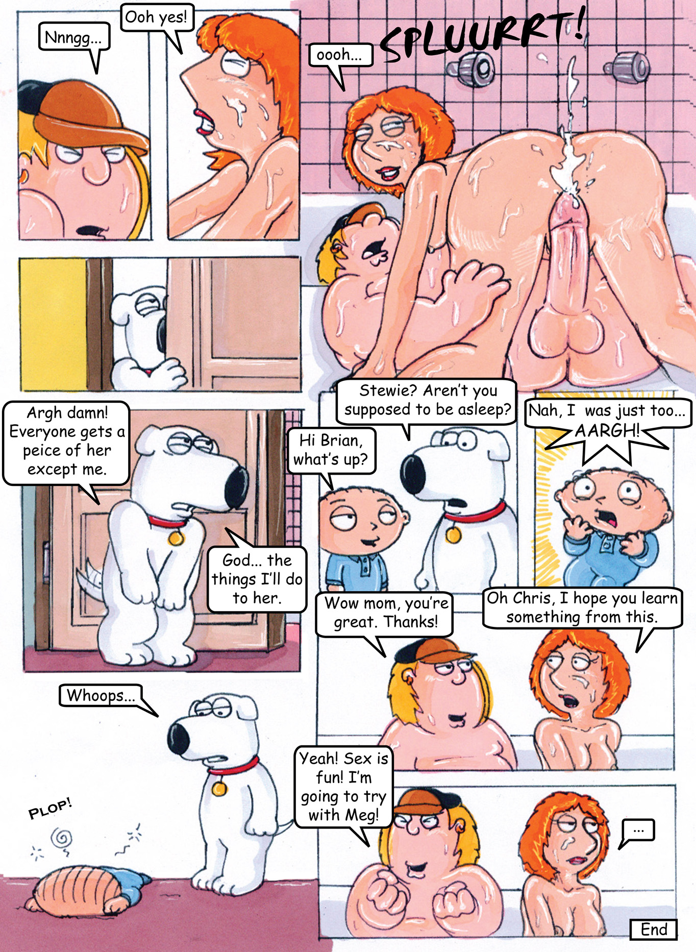 Cartoon Hi Lois Comic Porn - Family Guy Sex Pics Comics - part 1