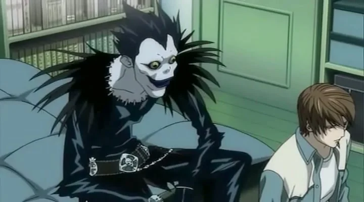 Death Anime Porn - Ryuk fucks an amazing Misa Aname in her mouth and twat | Death Note porn