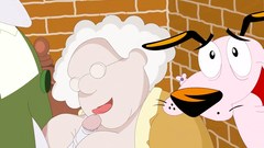 Eustace and Muriel  Bagge fuck with a kinky Courage as a watcher | Courage the Cowardly Dog