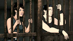Sexy prisoners are used for hardcore banging in the sex cell
