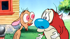 Ren and Stimpy in lost funny video