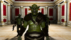 3D Amazing princess was hardcore fucked by angry Orc