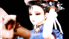 Horny 3D girl from Tekken gets nice creampie in her wet twat