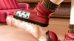 Sexy Tifa Lockhart lick huge balls and swallow cock : Final Fantasy