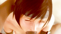 Hot Yuffie Kisaragi with perfect body makes deepthroat and gets hard fuck | Final Fantasy