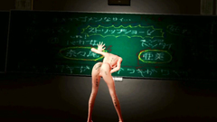 BDSM video with hot 3D skinny teen teacher fucked in the classroom