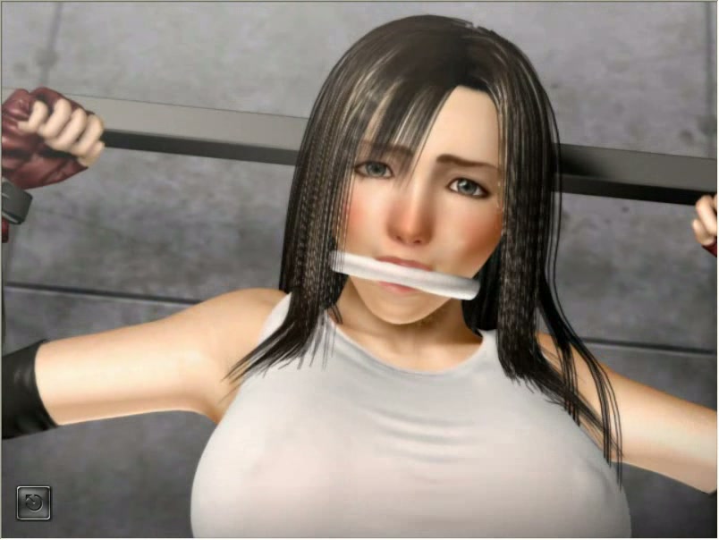 3d Muscle Bondage - Busty brunette used hard in hot 3D BDSM porn / Embed Player