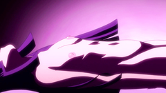 Hot and seductive hentai porn in a purple colors