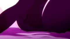 Hot and seductive hentai porn in a purple colors
