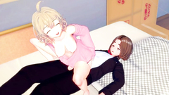 Rent-A-Girlfriend: Mami Nanami sex with beautiful girl (3D Hentai)