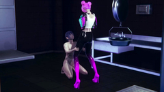 Cyborg Chick Tests Her New Upgrades | Cyberpunk Hentai