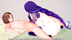 Genshin Impact: Raiden Shogun Sex with a Beautiful Girl. (3D Hentai)