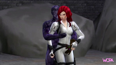 Black Widow having sex with Thanos - Parody Animation