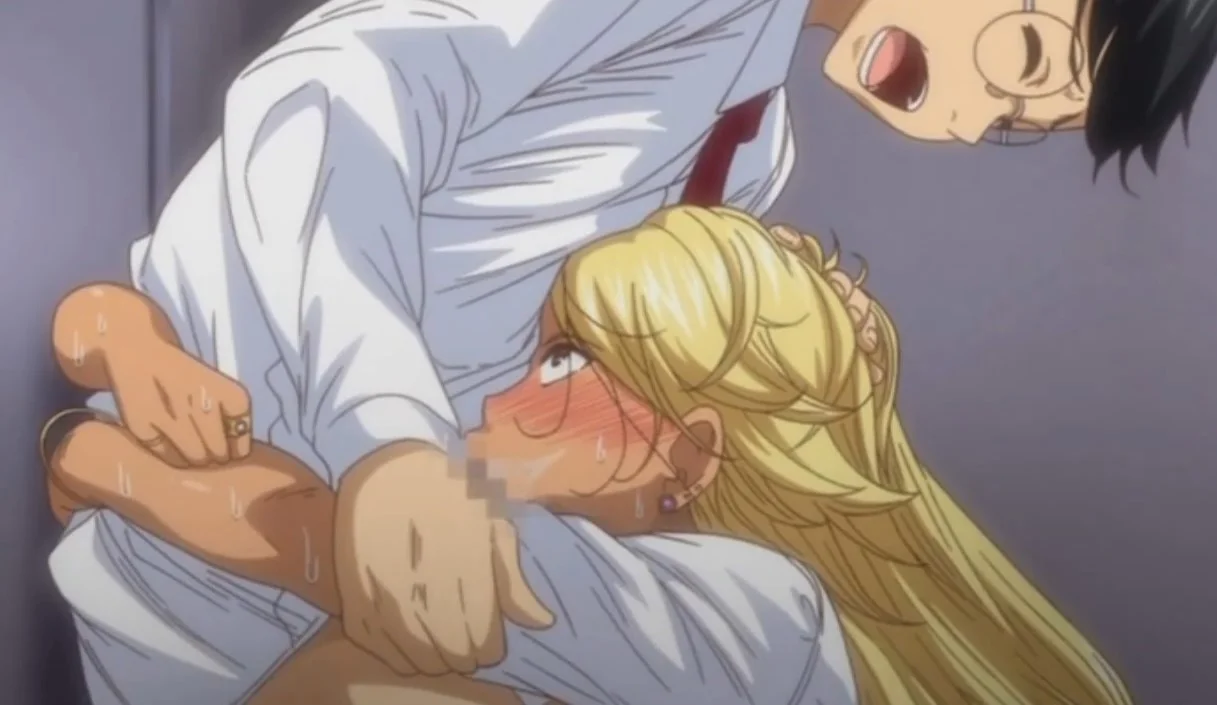 Sexually Harassed by his Gyaru XXX Classmate