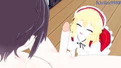 Momoka Sakurai and I have intense sex in the bedroom. - THE iDOLM@STER CINDERELLA GIRLS Hentai