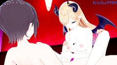 Yuzuki Choco and I have intense sex at a love hotel. - Hololive VTuber Hentai