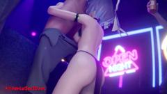 Neon Bar Party ▷ 4K ULTRA HD Interracial 3D HENTAI Group Sex
