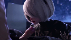 2B And Her Human Guest