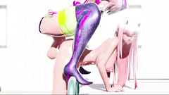 Futa Futanari Anal Lesbians Huge Cumshots 3D Hentai