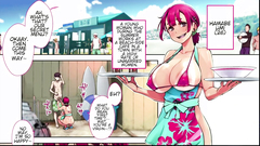An Onee-San Who Works At A Beach-Side Cafe In A Town Full Of Women Who Are Starved For Men!