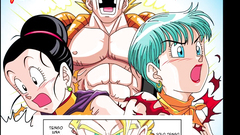 Milk y Bulma son penetradas por Gogeta