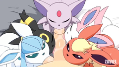 Eeveelution Gangbang