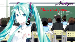 Hasune Miku   dans la salle de classe [FR]